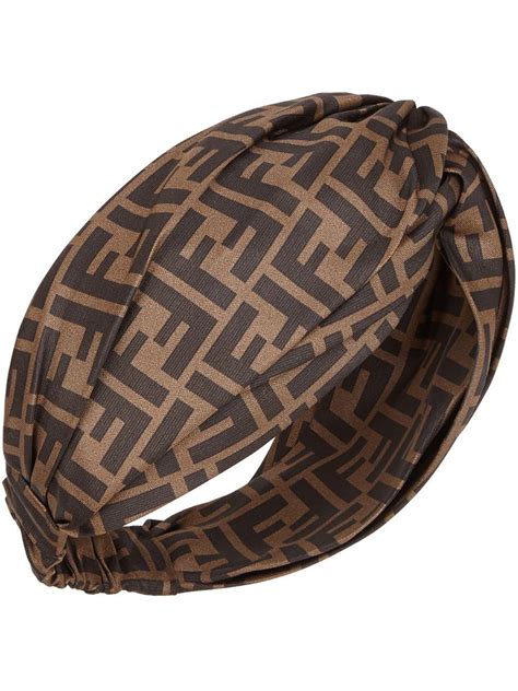 fendi ff motif headband.